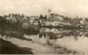 r. 1946 rozvodnený Ipeľ v pozadí kostol r. 1946 rozvodnený Ipeľ v pozadí kostol