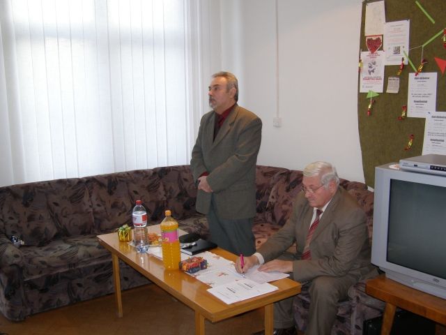 Fotogaléria Zástupca primátora Mgr. György Bélik na stretnutí s dôchodcami - 8.1.2009 (4) Zástupca primátora Mgr. György Bélik na stretnutí s dôchodcami - 8.1.2009