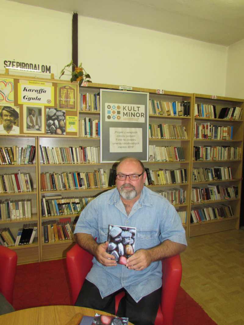 Fotogaléria Literárny večer - Gyula Karaffa - 18.10.2018 (12) Literárny večer - Gyula Karaffa - 18.10.2018