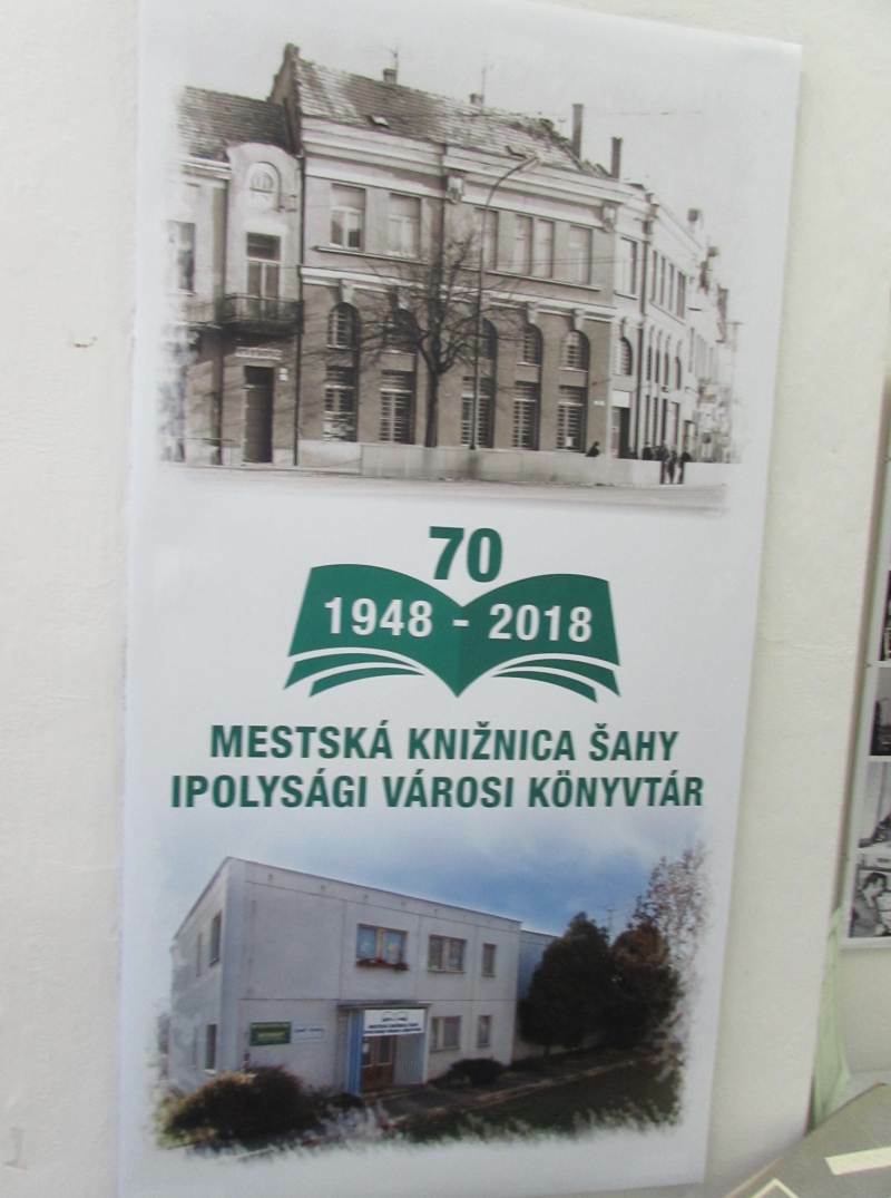 Fotogaléria Výstava k 70 jubileu Mestskej knižnice Šahách (12) Výstava k 70 jubileu Mestskej knižnice Šahách